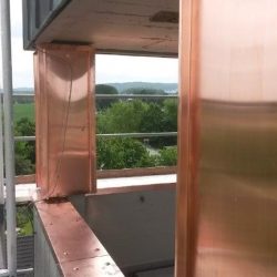 Kupferverwahrung Babenhauser Kirchturm - Dachdecker Projekt - Dachdeckermeister Limpke